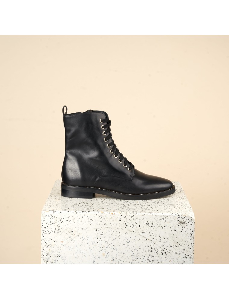 Best-Selling Asti Due - Black Leather In Stock