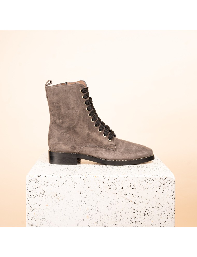 Best-Selling Asti - Gray Suede Limited Stock