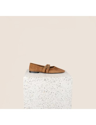 Best-Selling Como 2 Buckle - Amaretto Suede Just Launched