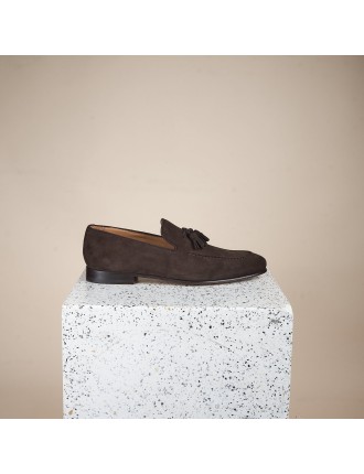 Best-Selling Mirto - Men's Tassel Loafer Brown Suede On Hand Now