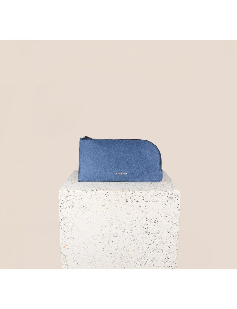 Best-Selling Crossover Bag - Denim Suede