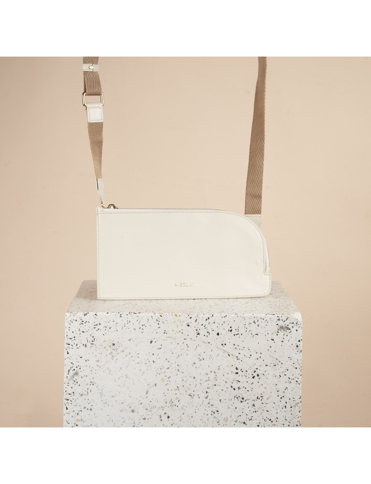 Best-Selling Crossover Bag - Ivory Hot New Item