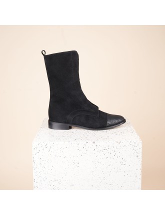 Best-Selling Milano - Black Suede/ Black Twill Just In