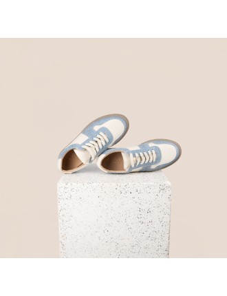 Best-Selling Palermo Sneaker - Denim/White On Hand Now