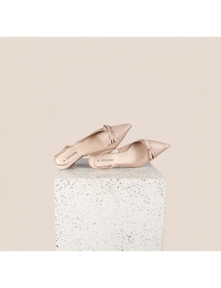 Best-Selling Pescara - Beige Nude Kitten Heels Hot New Item